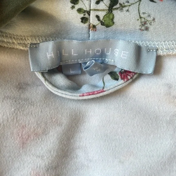 Hill House The Drew Robe in Pond Floral - Picture 7 of 9